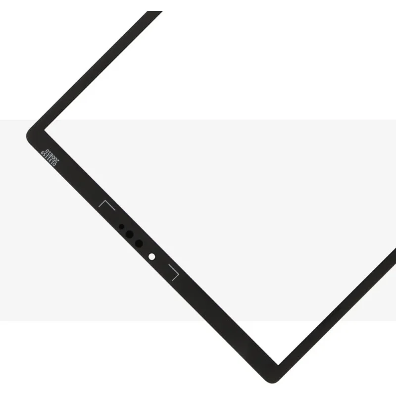 Black Outer Glass Panel for Lenovo M10 Plus 4 Black Outer Glass Panel for Lenovo M10 Plus - Image 4