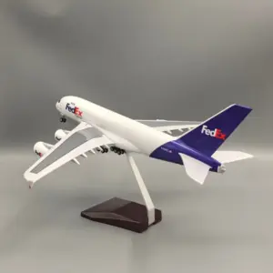 FedEx Airbus A380 Scale Model for Display 9 S06c7c5e92b06468cb7870067b3eaeb4da
