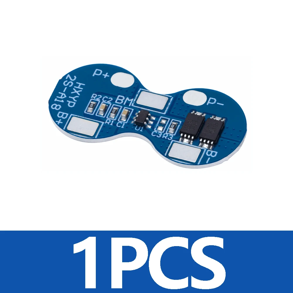Blue 2S Lithium Battery Protection Board for 18650 8 Blue 2S Lithium Battery Protection Board for 18650 - Image 8