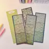 Holographic Laser Bling Letter Stickers Set