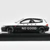 Black and White JDM Diecast Model Car