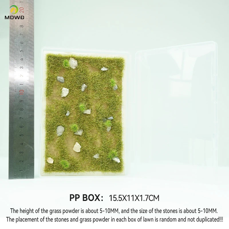 Miniature Landscape Terrain Powder for HO Scale Models 5 Miniature Landscape Terrain Powder for HO Scale Models - Image 5