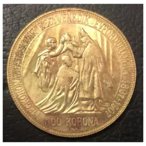Vintage 1907 Hungary Coin Replica 40mm 4 S07548c98515942dcb801c4fafcd7a92dz