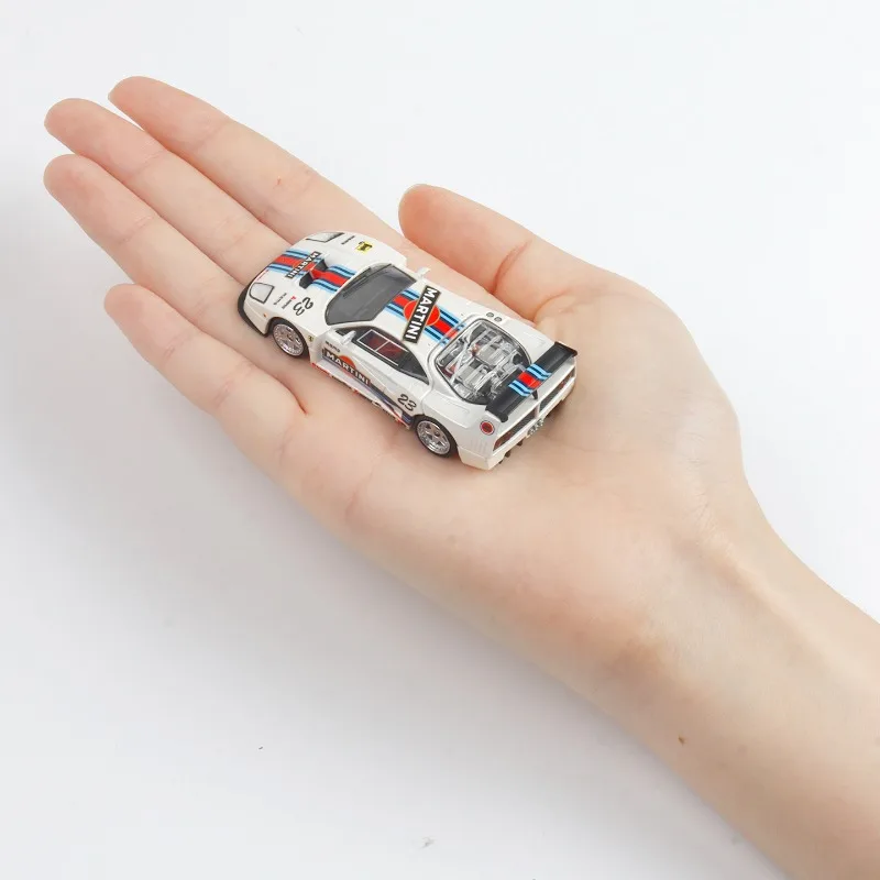 Ferrari F40 LM Martini Die-Cast Model 1:64 Scale 6 Ferrari F40 LM Martini Die-Cast Model 1:64 Scale - Image 6