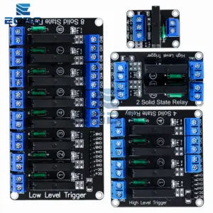 Multi-Channel Solid State Relay Module 5V DC, 250V/2A 15 S079401be4fea40a9a8048d8c78bbba174