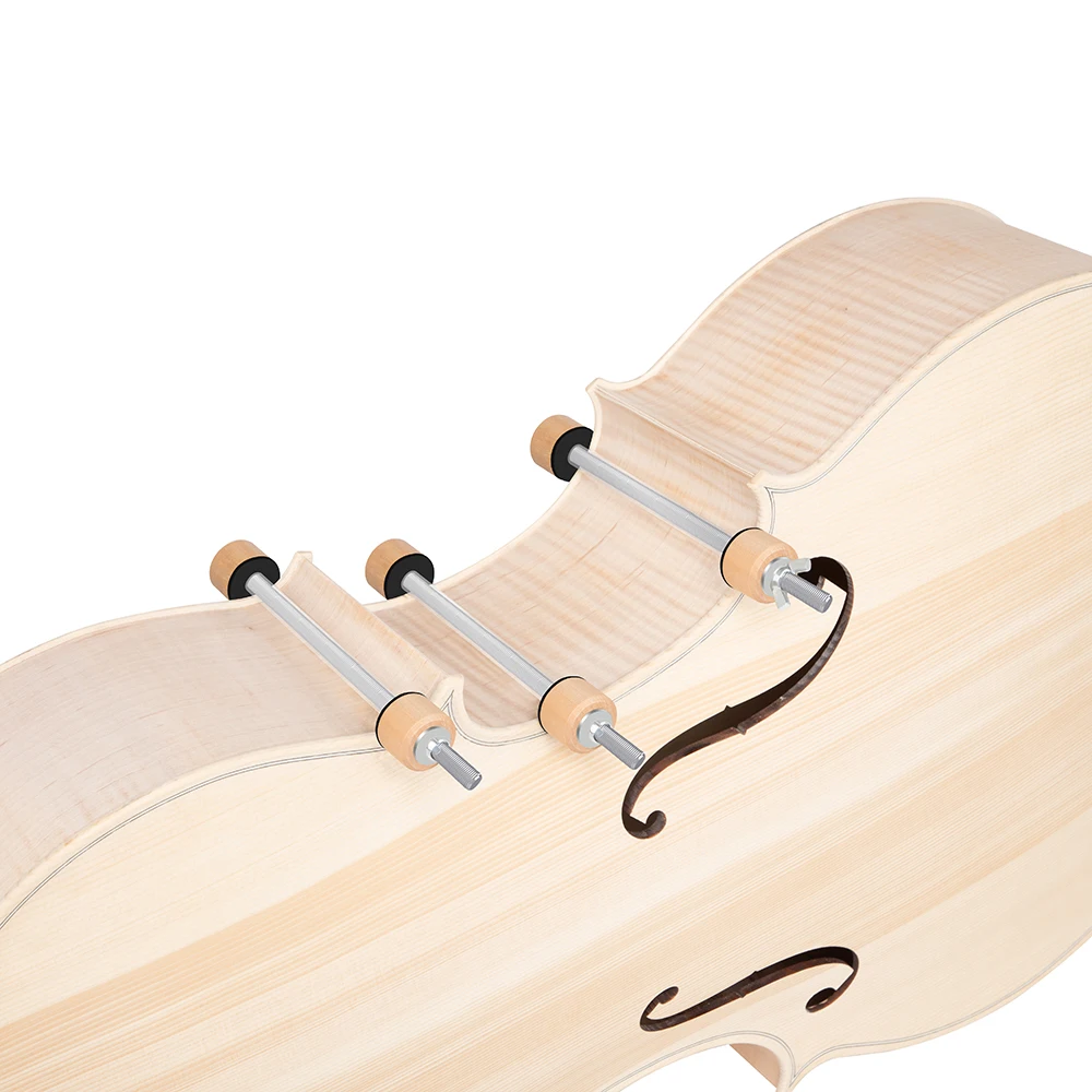 Set of 5 Wooden Instrument Clamps for Repairs 4 Set of 5 Wooden Instrument Clamps for Repairs - Image 4