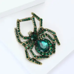 Unisex Spider Brooch Model XZ7413 with Gemstone 14 S07ac5667ea6f48d7b3f2e9015d2d85ceb