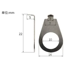 Stainless Steel Guitar Knob Pointer Gold & Silver 11 S07b863c096d24d5282d1e72d9dd664f2R