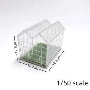 Miniature Greenhouse Model in 3 Scales 17 S07c6b4bcd6ea4b119d87c6d4c7c2dc6cu