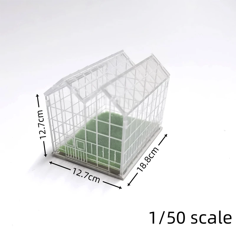 Miniature Greenhouse Model in 3 Scales 8 Miniature Greenhouse Model in 3 Scales - Image 8