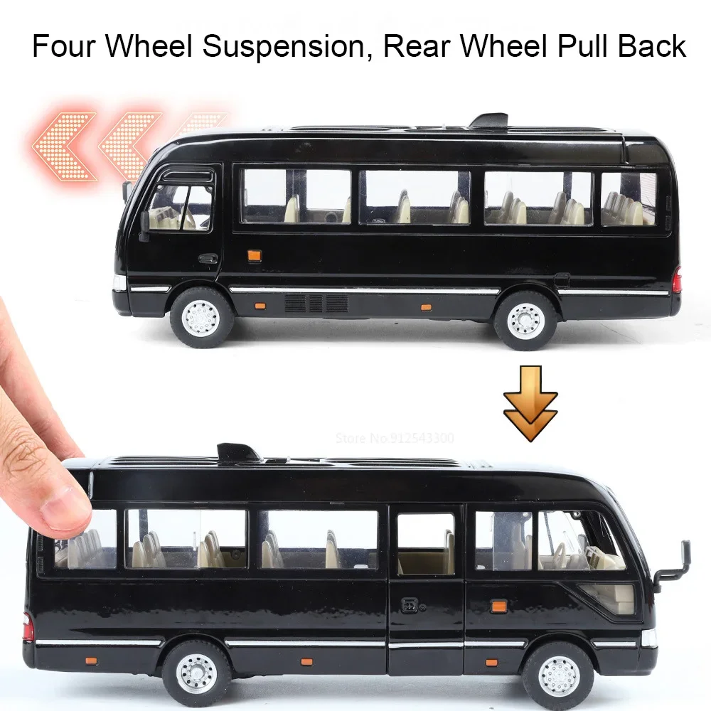 1:24 Scale Miniature Bus Model for Collectors 3 1:24 Scale Miniature Bus Model for Collectors - Image 3