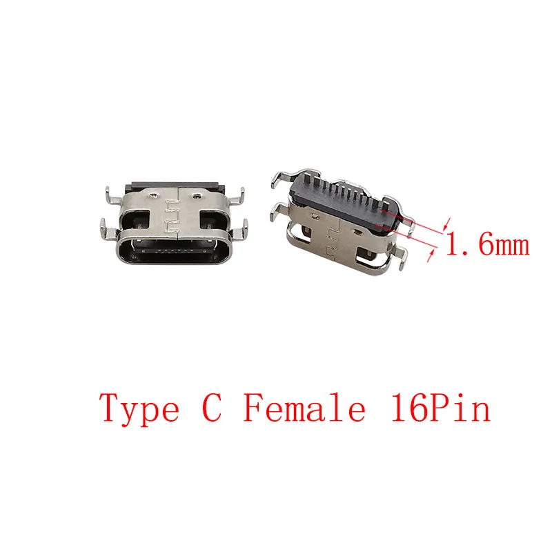 USB Type C Female Socket Connectors Set with 10 Pieces 8 USB Type C Female Socket Connectors Set with 10 Pieces - Image 8