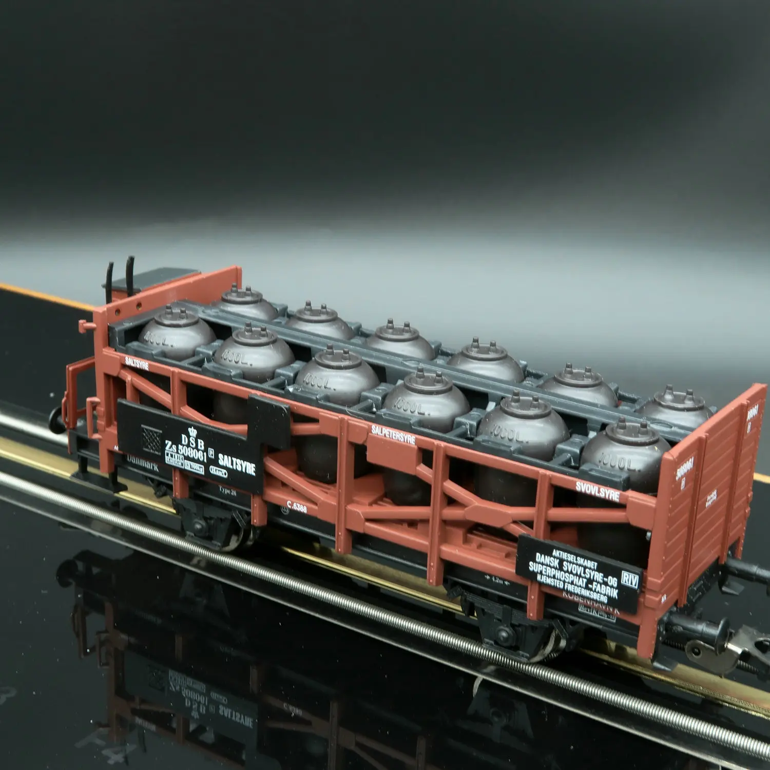 Vintage Danish HO 24543 Freight Car Model 4 Vintage Danish HO 24543 Freight Car Model - Image 4