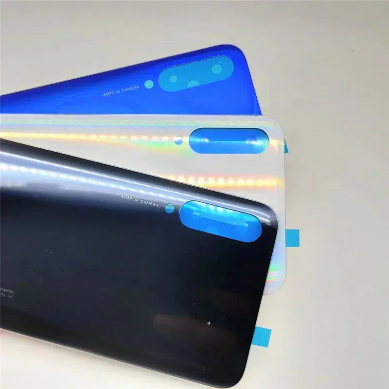 Xiaomi Mi A3 Glass Back Cover in Black, White, Blue 2 Xiaomi Mi A3 Glass Back Cover in Black, White, Blue - Image 2