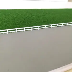 White HO Scale Guardrails Set for Model Railways 9 S084c3f13fdfe4d539dbab9224d0a1fabj