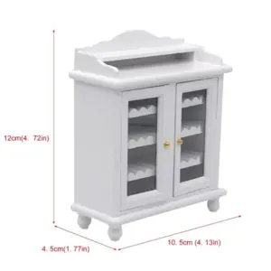 Miniature Wooden Wine Cabinet for Dollhouses 9 S084e60e25ebe4cada7c1c74cef0f668bu