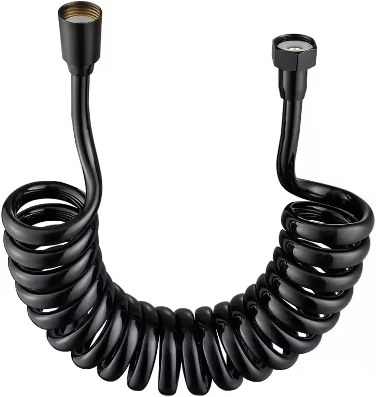 Black Flexible Shower Hose 1.5M-5M 8 Black Flexible Shower Hose 1.5M-5M - Image 8