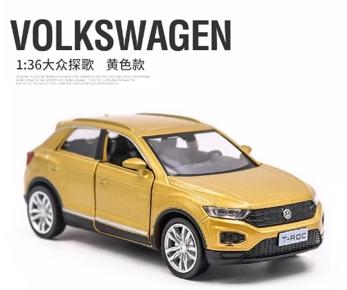 Volkswagen T-ROC Diecast Model Car 1:36 Scale 8 Volkswagen T-ROC Diecast Model Car 1:36 Scale - Image 8