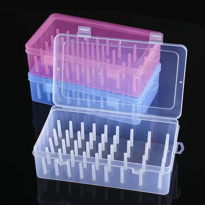 Transparent Sewing Thread Storage Box 2 Transparent Sewing Thread Storage Box - Image 2