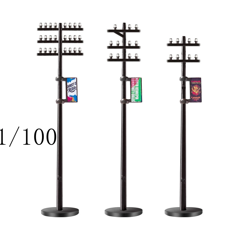 Mini Electric Utility Poles for Dioramas 7 Mini Electric Utility Poles for Dioramas - Image 7
