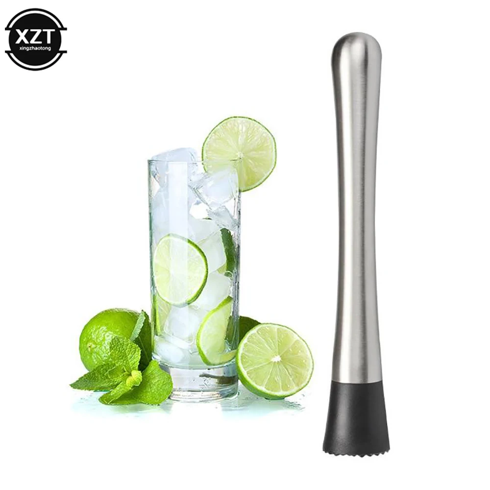 Stainless Steel Cocktail Muddler 20.5cm 5 Stainless Steel Cocktail Muddler 20.5cm - Image 5