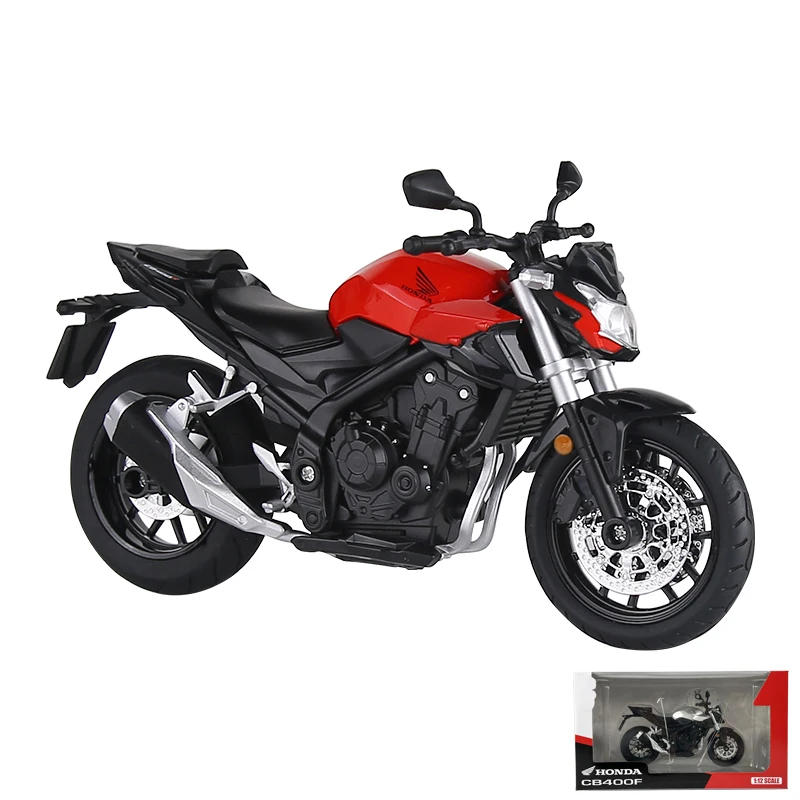 Honda CB400F Miniature Diecast Motorcycle 1:12 Scale 8 Honda CB400F Miniature Diecast Motorcycle 1:12 Scale - Image 8