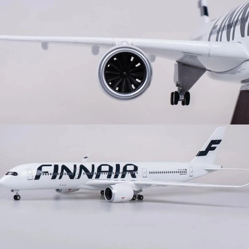 Finnair Airbus A350 Scale Model 47cm with LED 4 Finnair Airbus A350 Scale Model 47cm with LED - Image 4