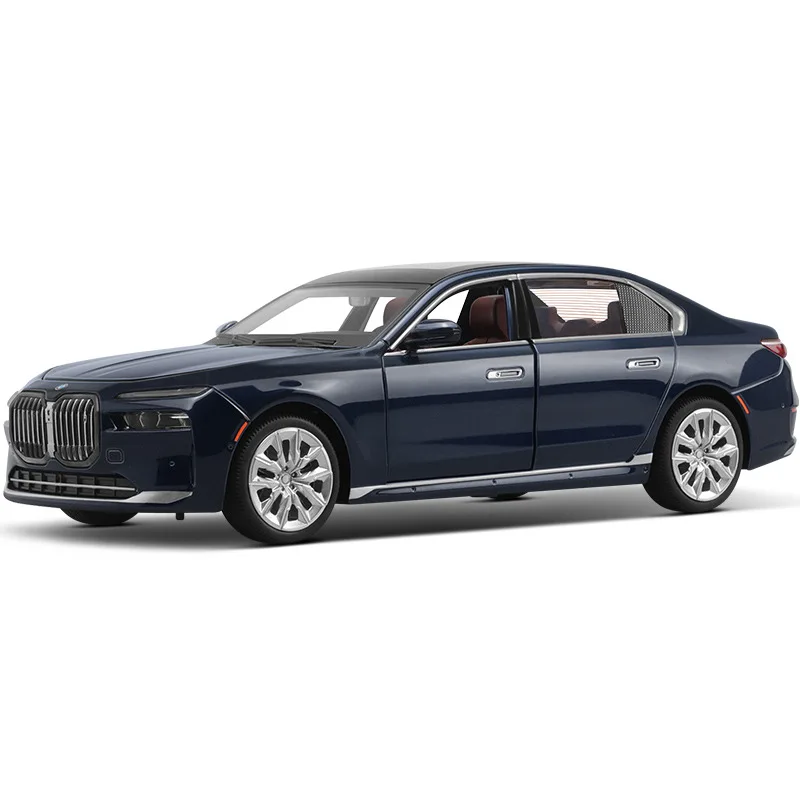 Red BMW I7 G70 Die-Cast Model Car 1:24 Scale 3 Red BMW I7 G70 Die-Cast Model Car 1:24 Scale - Image 3