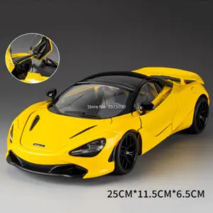 1:18 Scale McLaren 720S Diecast Model Car 15 S0998638f7bca44be9e5c0f05f916a66fW