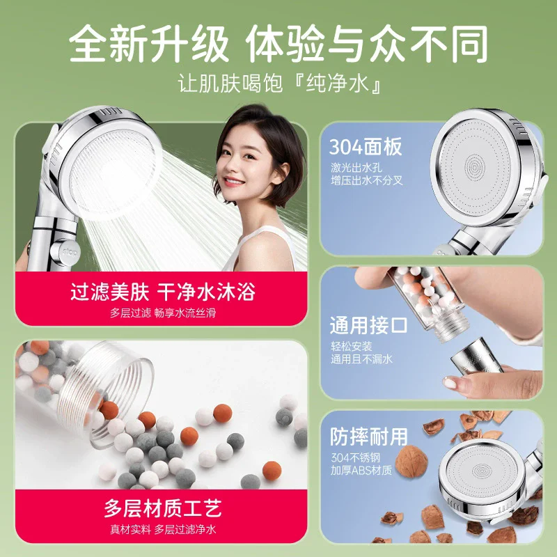 Anion Beads Shower Head with 3 Modes 6 Anion Beads Shower Head with 3 Modes - Image 6