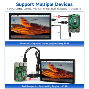 7-Inch Portable IPS Monitor with HDMI, VGA 10 S09a88741e0c449b2b0f0ecabdb7235e7T