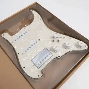 Vibrant Prewired Strat Pickguard Set for Guitars 14 S09c10ef9a116420a955945b1329f1bc2Y