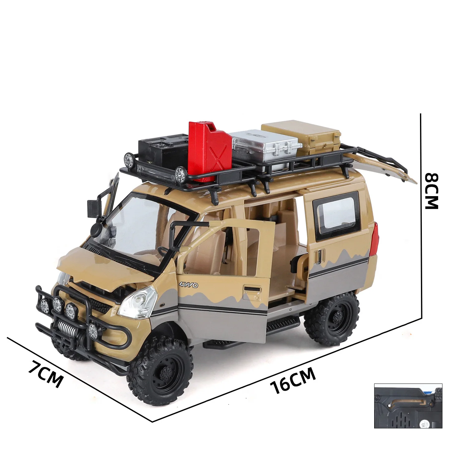 1:24 Off-Road WuLing VAN Model 6 1:24 Off-Road WuLing VAN Model - Image 6