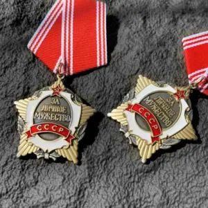Soviet Courage Medal Replica 3.2cm 7 S09d488f01e2c46aea00a5770f1323c53m
