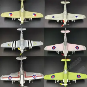 WWII UK Spitfire Model Set 1:50 Scale 11 S09d956b12de4401cb8bb55f7f4aaf04bL