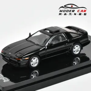 Black Toyota Supra A70 Diecast Model 1:64 Scale 7 S09f06fe262d8479aa492ad31a8e45e9cX