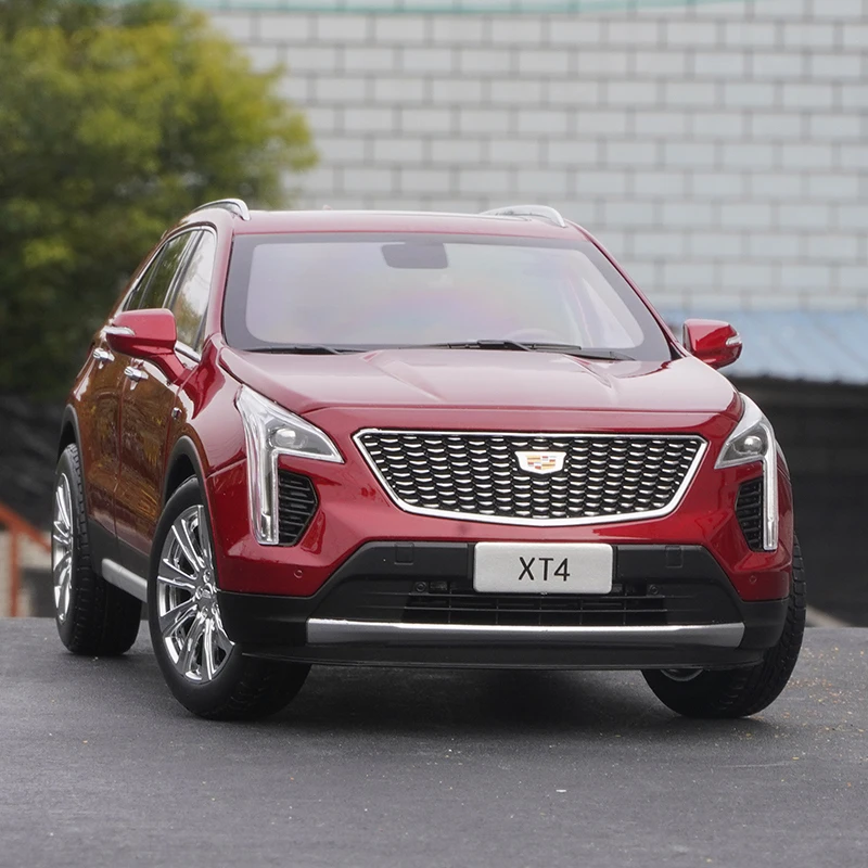 Red Cadillac XT4 1:18 Scale Diecast Model 2 Red Cadillac XT4 1:18 Scale Diecast Model - Image 2