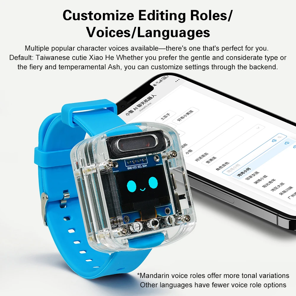 Xiaozhi AI Smart Voice Watch Model XZ-1000 3 Xiaozhi AI Smart Voice Watch Model XZ-1000 - Image 3