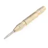 Musiclily Basic 130mm Brass Automatic Center Pin Punch Adjustable Spring Loaded Drill Hole Wood Hand Tool for Guitar Repair
