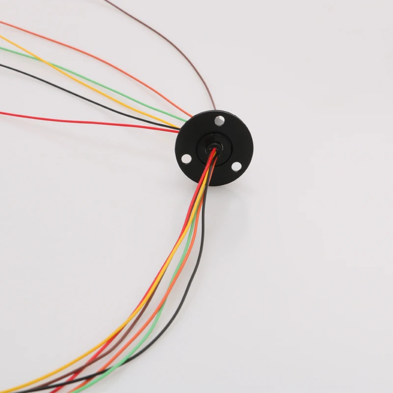 12.5mm Compact Electrical Slip Ring with 6 Channels 3 12.5mm Compact Electrical Slip Ring with 6 Channels - Image 3