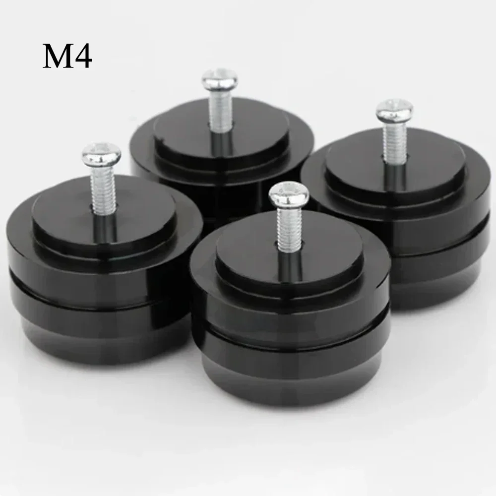 Black Aluminum Support Feet for Audio Equipment 7 Black Aluminum Support Feet for Audio Equipment - Image 7