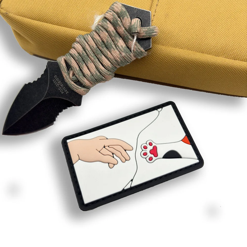 Glow-in-the-Dark Cartoon Kitten Patch for Accessories 5 Glow-in-the-Dark Cartoon Kitten Patch for Accessories - Image 5