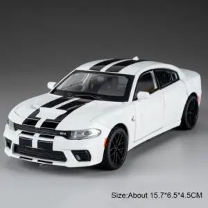 Diecast 1:32 Dodge Charger Model with Lights 17 S0a6135dec4aa4e7fb2cbeea03f7b9cdcA