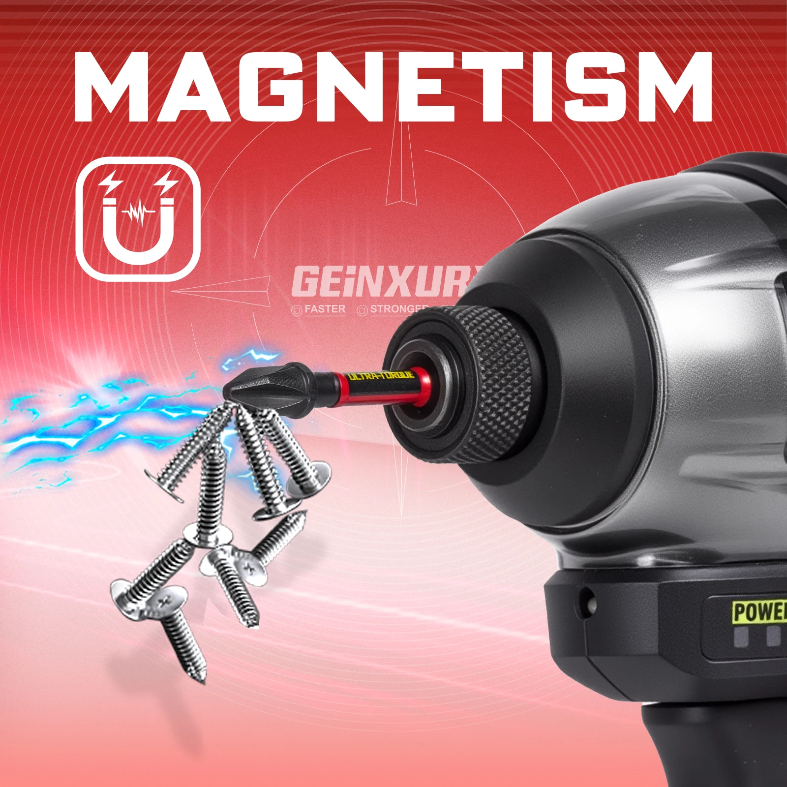 Impact Screwdriver Set with Magnetic Tips 5 Impact Screwdriver Set with Magnetic Tips - Image 5