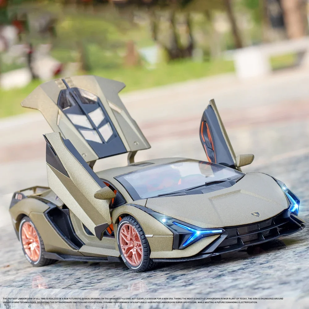1:24 Lamborghini Sian Diecast Model 2 1:24 Lamborghini Sian Diecast Model - Image 2
