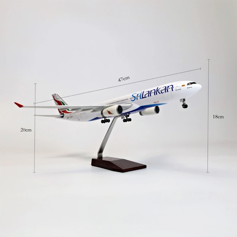 SriLankan Airlines A330 Resin Model 1:135 Scale 2 SriLankan Airlines A330 Resin Model 1:135 Scale - Image 2