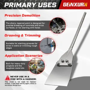 7.9-Inch SDS-Max Floor Scraper Chisel 10 S0a92a7bf4f7044ae9db35532187a494bn