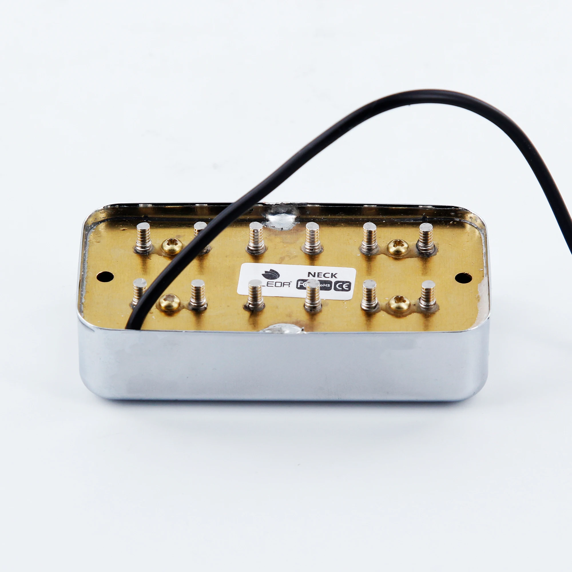 Gold and Chrome Humbucker Pickup for FT Guitars 4 Gold and Chrome Humbucker Pickup for FT Guitars - Image 4