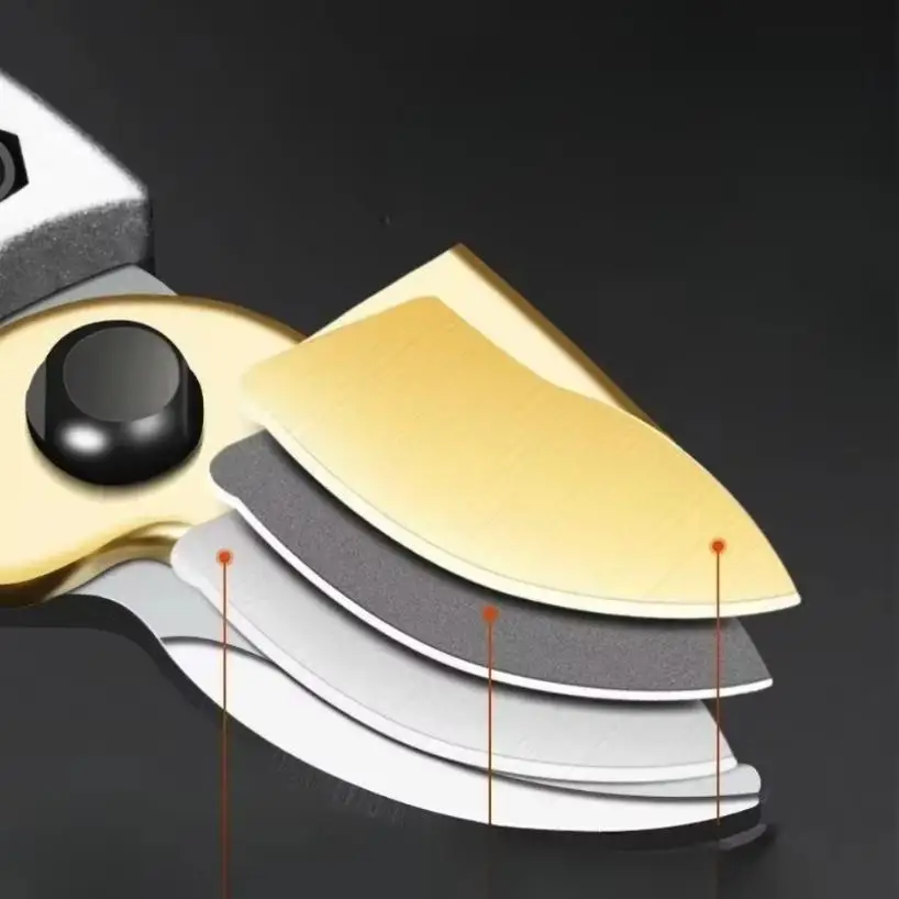 Stylish Stainless Steel Garden Pruning Shears 2 Stylish Stainless Steel Garden Pruning Shears - Image 2