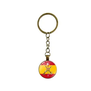 Spanish Legion Patriotic Keychain with Customization 14 S0adace0c4df245c880e6dcdc408fac012